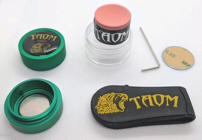 TAOM MAGNETISCHER GRÜNER KREIDEHALTER & TAOM ORIGINAL PYRO PRO KREIDE & KOSTENLOSER VERSAND