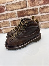Dr. Martens VTG 8287 Brown Leather Boots Made in England US Mens 6 womens 7