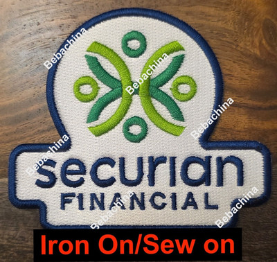 Securian Financial Ad Patch Minnesota Twins Ad Patch Jersey Patch WHITE Patch