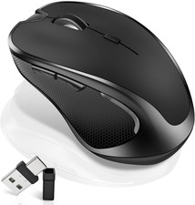 Mouse for Macbook Bluetooth Wireless Mice Laptop Mac Pro Ipad with Jiggler