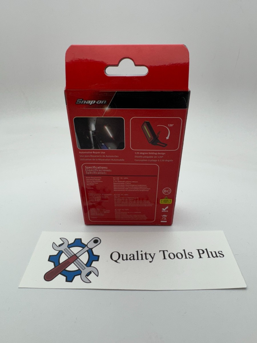 Snap-on Tools RED 400 Lumen Pocket Light ECPRE042 for sale online