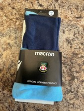 NEU Wrexham 22/23 Auswärtsspiele Macron Socken Größe M - 5,5 - 8