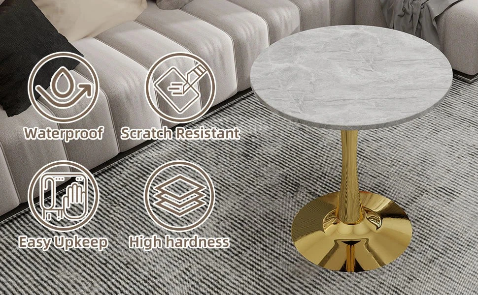 gold coffee table