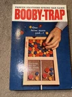VTG 1965 BOOBY TRAP Board Game Parker Brothers Red Blue Yellow Few Pcs Missing