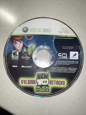Ben 10 Alien Force Vilgax Attacks Microsoft Xbox 360 - Disc Only Tested Works