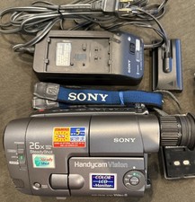 Sony CCD-TRV22 8mm Video8 Camcorder Camera VCR Player Video Transfer Tested