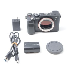 Sony  ILCE-7C B 24.2MP  Black  Body  (Shutter...