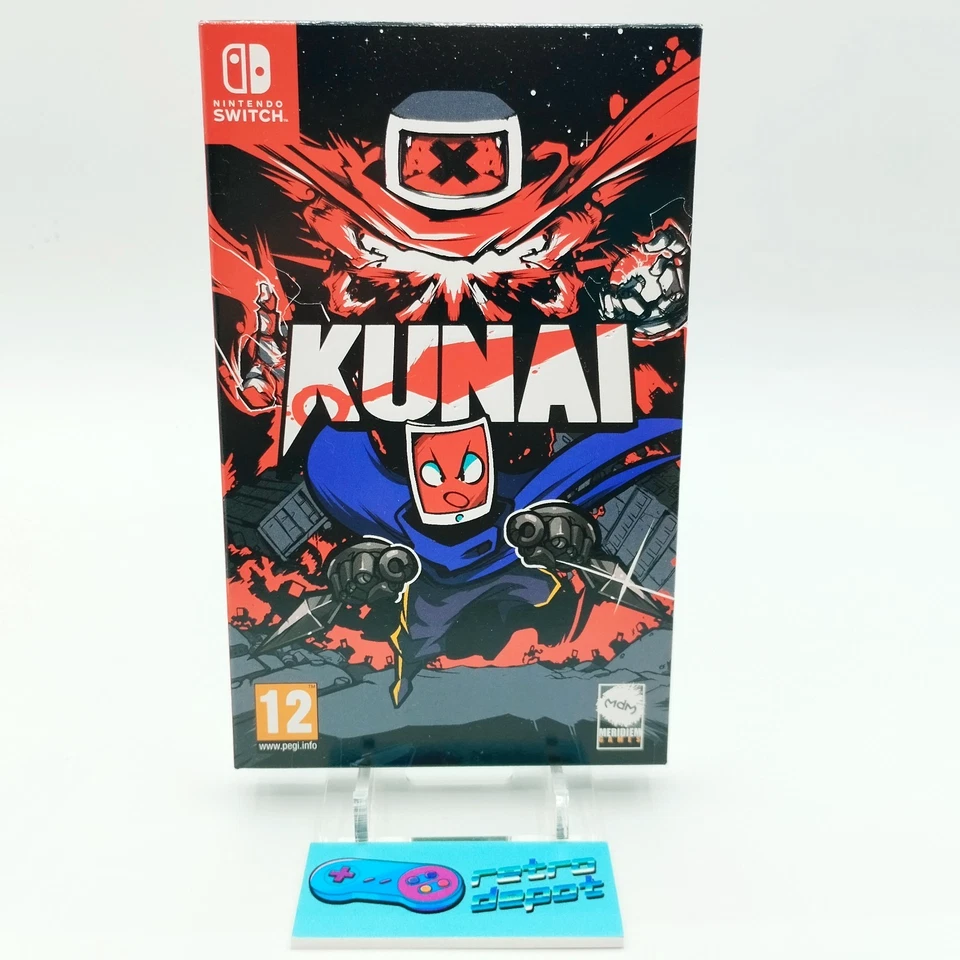 Kunai + Fourreau Carton + Autocollants / Nintendo Switch / TBE / PAL / FR UK ESP, photo 1 sur 5
