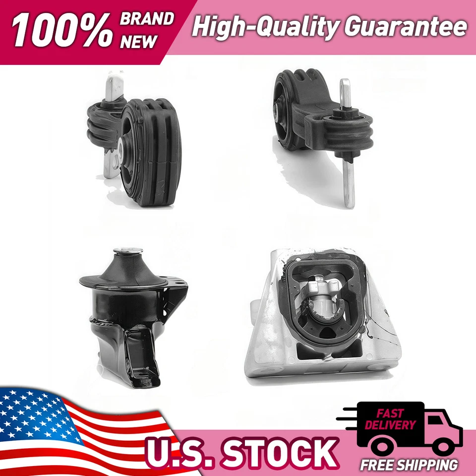 Engine Motor Mount Kit for Honda Civic 2006 2007 2008 2009 2010 2011 1.8L L4 - Image 4 of 4