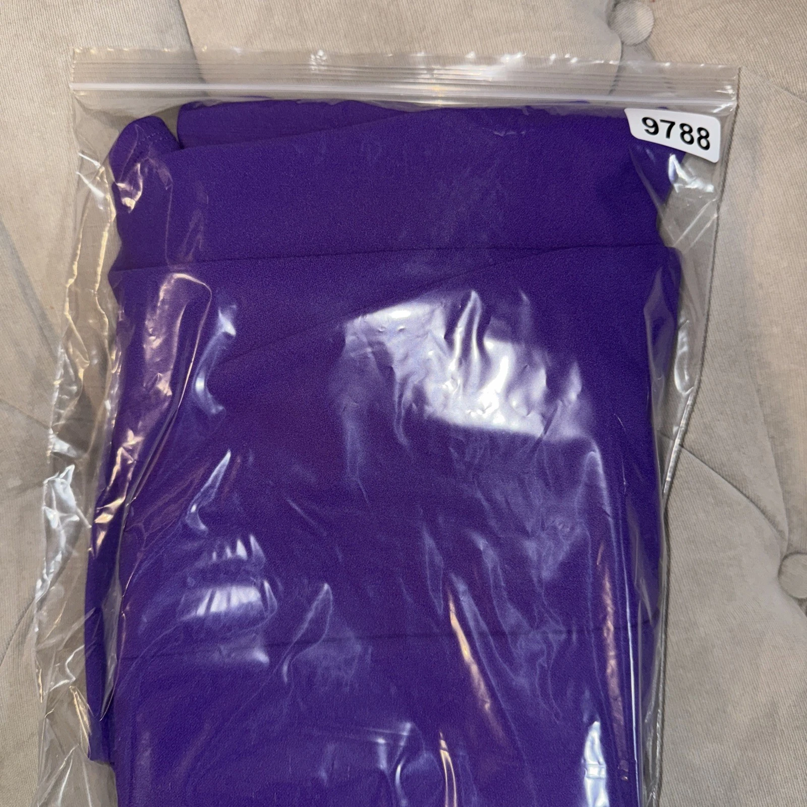 Abito Alyx Tg 10 M Viola Uva Manica Corta Buco della Serra Ginocchio Linea A Orchidea Sera