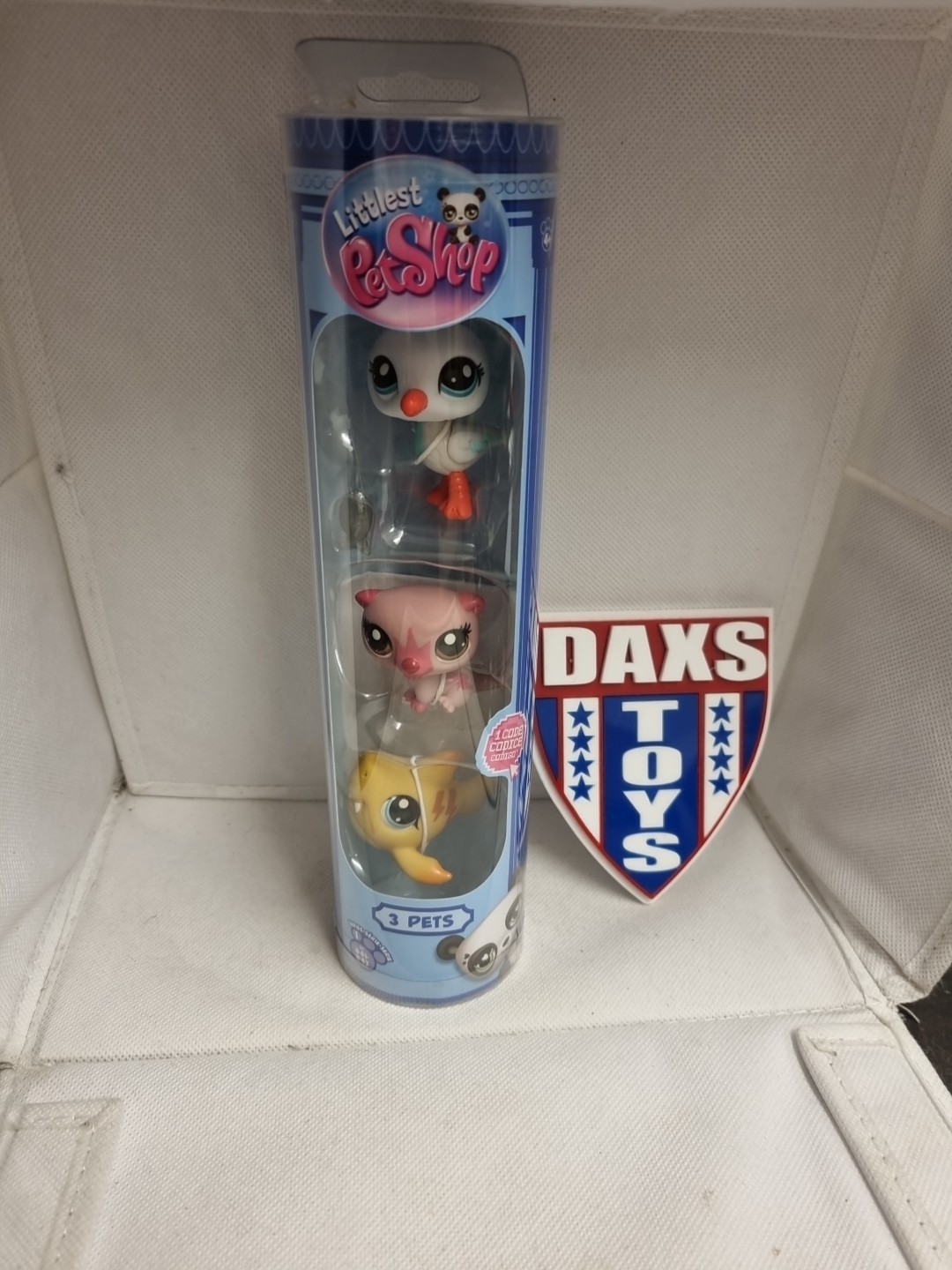 Littlest Pet Shop Trio Tube Island Vibes  New 3 Figure Pack Series 1  #41-#43