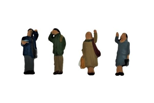 Geocolle Craft The Human People Standing on a Train 320753 suministros de diorama | Zustand: New