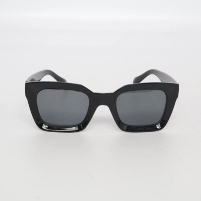 Sonnenbrille, Cat Eye, Schwarz, Damen #xrh