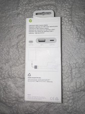 Apple Lightning to USB 3 Camera Adapter White 2-Port USB-C Adapter