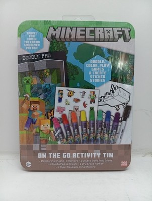 MINECRAFT on the Go Activity Tin (2023, Mojang) #715651MCR