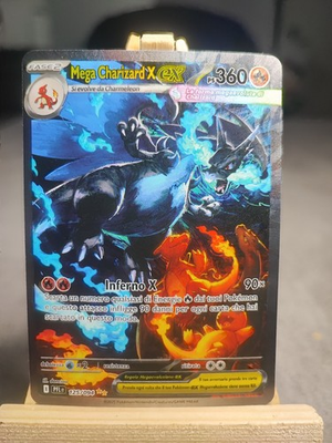 #ad #ad Mega Charizard X ex SIR italiana NM MINT 2025 Pokémon Fiamme Spettrali 125 094 EUR 700.00