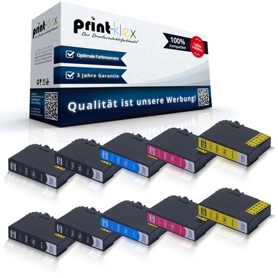 10x Reman XL Tintenpatronen für Epson Expression Home XP 4100 4105 4100 Series 