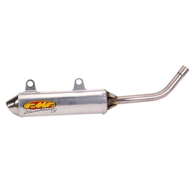 FMF Powercore 2 Auspuff Schalldämpfer KTM SX 250 2000 Silber Edelstahl