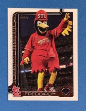 2025 Topps Series 1 Celebration Mascot Fredbird St. Louis Cardinals NM-MINT