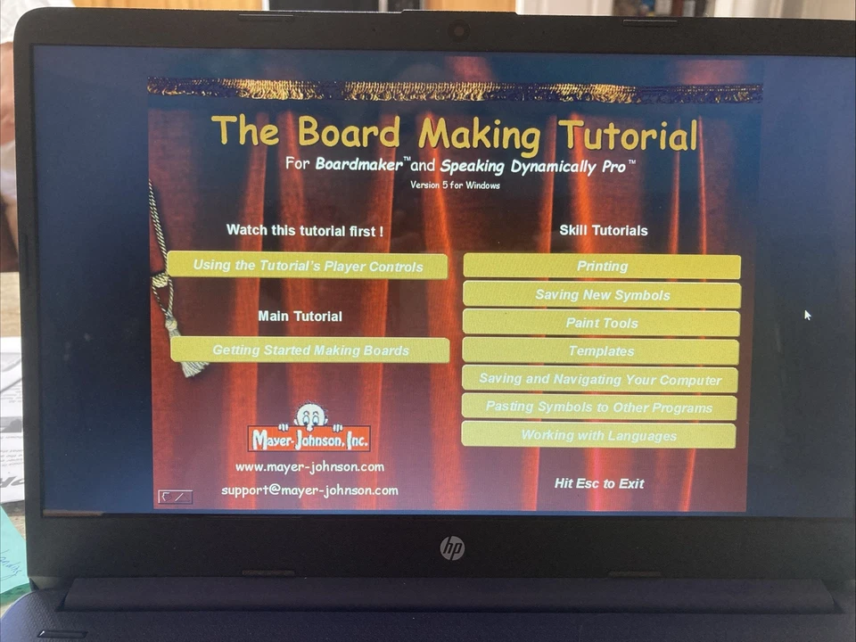 Boardmaker Bundle – Tutorial CD, BM User Guide, Speaking Dynamically Pro - Image 3 of 4