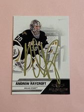 Andrew Raycroft 2010-11 Panini All Goalies IP Auto Autograph 