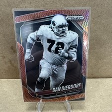 2025 Panini Prizm Black - Dan Dierdorf #137 Football Prizm 9/225 - Cardinals