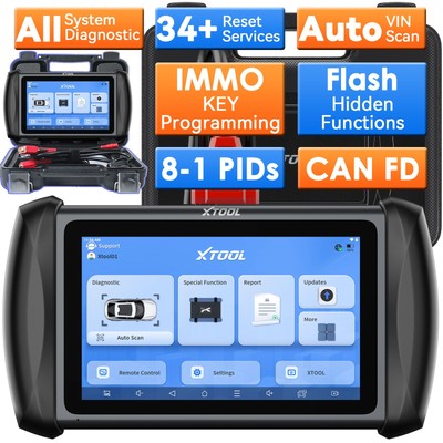 XTOOL IP616 OBD2 Scanner Full System Diagnostic Tool Key Programmer Active Test