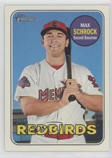 2018 Topps Heritage Minor League Edition Max Schrock #39 0y59