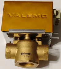 Valemo V2313-A1ST Motorized Zone Valve 2-way 3/4" Sweat Normally Closed 24 VAC