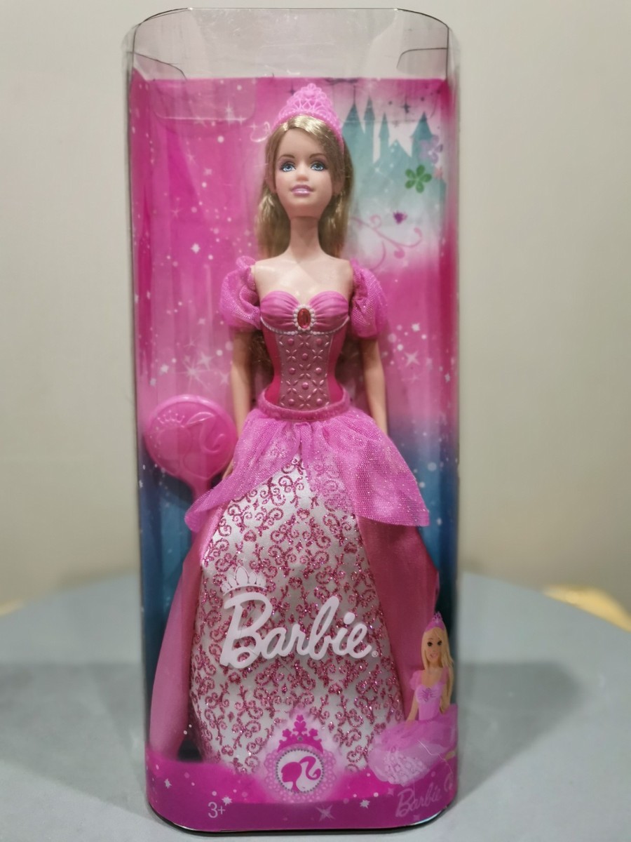 Sparkling Princess Barbie Blue & Pink Variants N5241 & N5242