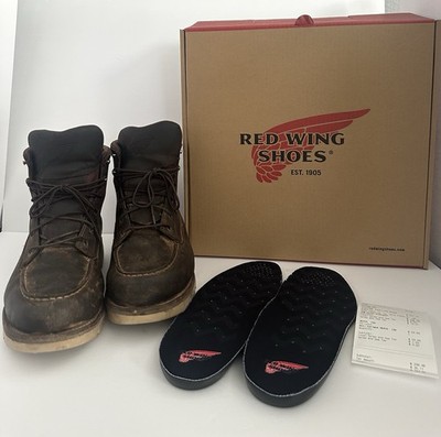 RED WING Men's 12 D Traction Tred Lite 6  Soft Toe Boot 1222 ASTM F2892-18EH as