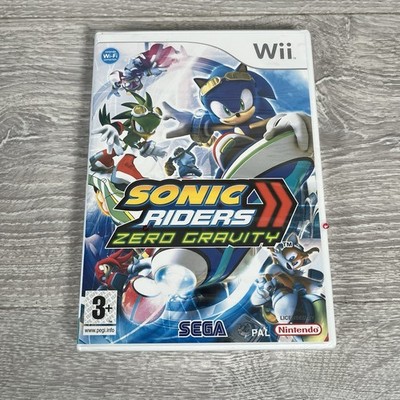 Sonic Riders Zero Gravity Nintendo Wii Spiel Brandneu Factory Sealed PAL UK