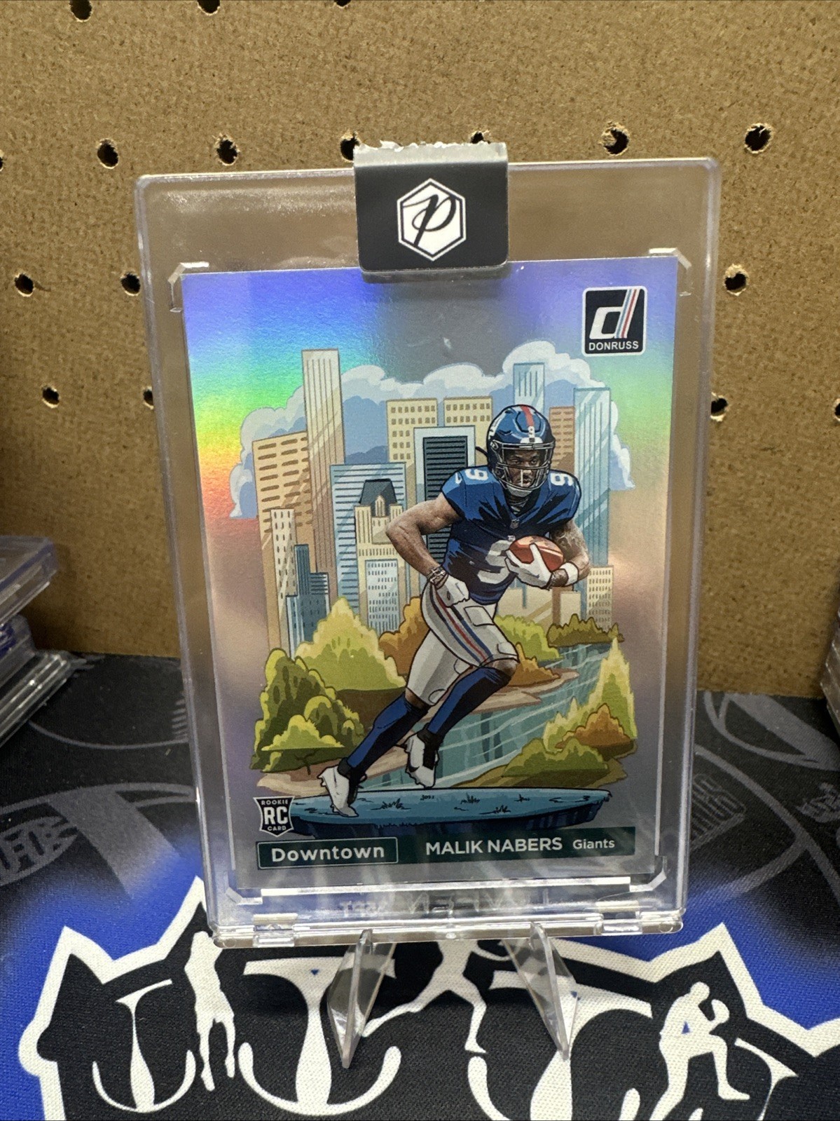 2024 Panini Donruss Optic - Downtown! Malik Nabers #18 (RC)