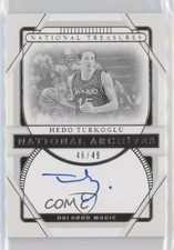 2020 Panini National Treasures Archives Ink 46/49 Hedo Turkoglu #NA-HTU Auto 6fs
