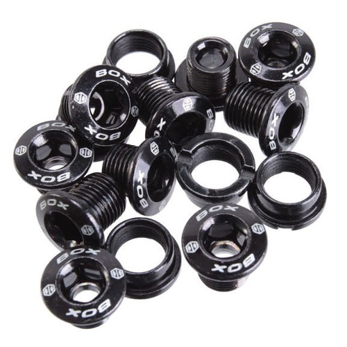 BOX Spiral chainring bolt kit, black - Picture 1 of 1