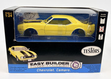 Testers Chevrolet Camaro Metal Body Easy Builder Silver Series Model Kit 125 Testers Chevrolet Camaro Metal Body Easy Builder Silver Series Model Kit 125