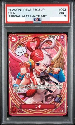 PSA9 ウタ EB03-003 PSA9 One Piece Card Game Uta EB03-003 SP Alt Art SR ONE PIECE