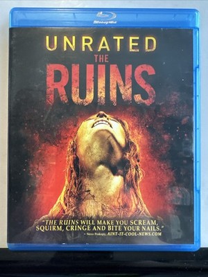 The Ruins (Blu-ray Disc, 2008, Unrated) Horror Shawn Ashmore Rare OOP