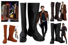 Star Wars Anakin Skywalker/Han Solo /Obi-Wan Kenobi/cosplay Shoes PU Long Boots