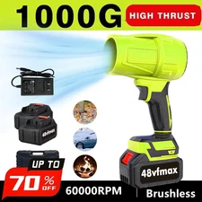 Jet Dry Mini Blower 60000RPM Air Blower Super Fan Turbo Battery Powered Portable