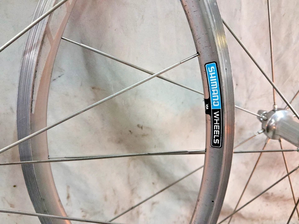Shimano DuraAce 700c Road Bike Wheel Set 20/16S 130/100 WH-7800-BL Hyperglide :) - Image 4 of 4