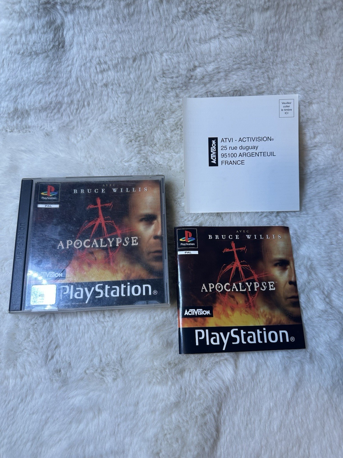 Apocalypse PS1 PAL FR avec Notice - B13 