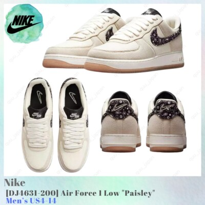 Nike Air Force 1 Low Paisley DJ4631-200 Men's US4-14 NEW