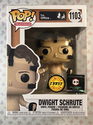 Funko Pop! Dwight Schrute CHASE #1103 The Office Chalice Exclusive NEW