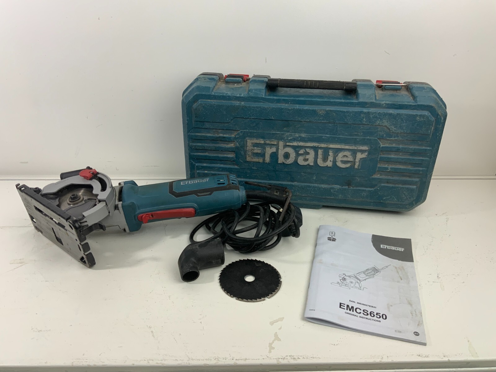 Erbauer EMCS650 8.5cm Circular Saw for 