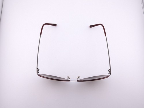 Modo Eyeglasses, Frames Only, 650 BURG Burgundy, 58-16-143, Titanium, Japan - Picture 4 of 16