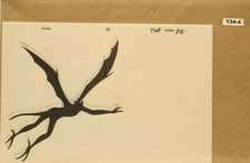 Little Nemo Original Production Drawing And Cel 134-4 - Used Condition