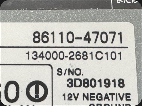 ๐04 05 06 Toyota Prius Energy Trip LCD Display Screen 86110-47071 TESTED - Picture 7 of 7