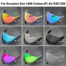 Motorcycle Helmet Visor For Scorpion EXO 1400 Carbon EXO-R1 Air EXO 520 evo Lens