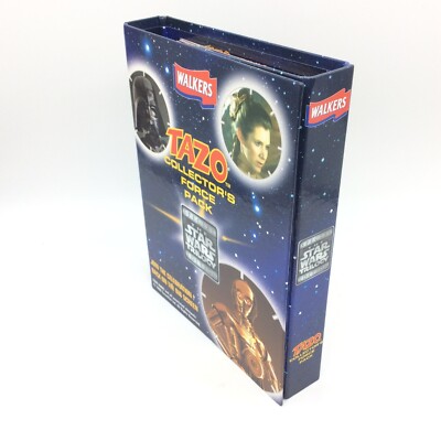 Walkers TAZO COLLECTORS FORCE PACK Binder Star Wars Trilogy Walkers TAZO COLLECTORS FORCE PACK Binder Star Wars Trilogy